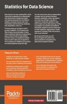Statistics for Data Science