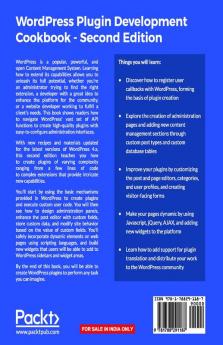 Wordpress Plugin Development Cookbook - Second Edition