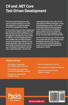C# and .NET Core Test Driven Development