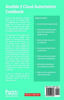 Ansible 2 Cloud Automation Cookbook