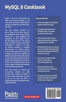 MySQL 8 Cookbook