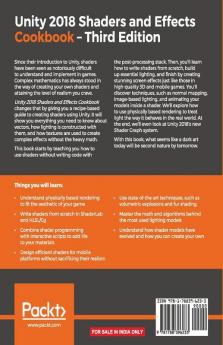 Unity 2018 Shaders and Effects Cookbook