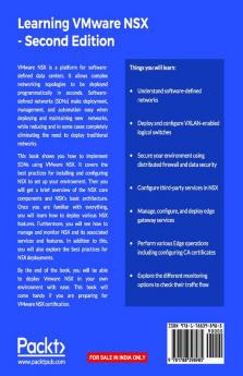 Learning VMware NSX Second Edition