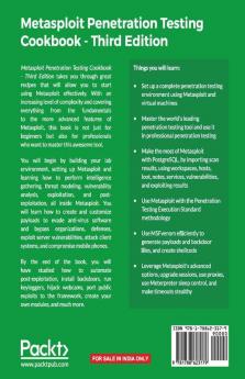 Metasploit Penetration Testing Cookbook - Third Edition