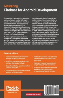 Mastering Firebase for Android Development