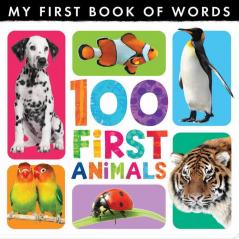 My First Book of Words 100 First Animals (My First Jumbo Tab Book)