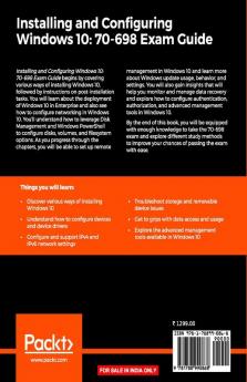 Installing and Configuring Windows 10