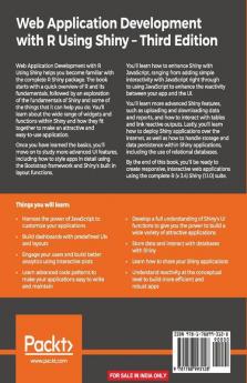 Web Application Development with R Using Shiny