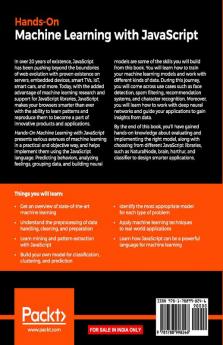 Hands-on Machine Learning with JavaScript