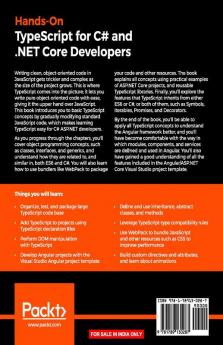 Hands-On TypeScript for C# and .NET Core Developers