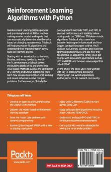 Reinforcement Learning Algorithms with Python