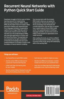 Recurrent Neural Networks with Python Quick Start Guide