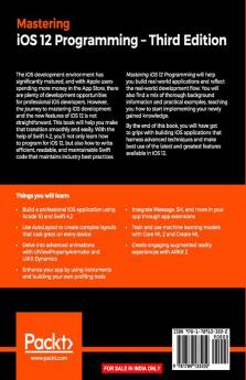 Mastering iOS 12 Programming - Third Edition