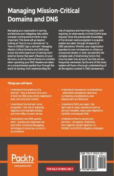 Managing Mission-Critical Domains and DNS