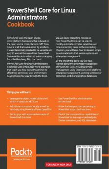 PowerShell Core for Linux Administrators Cookbook