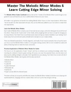 Melodic Minor Guitar Cookbook
