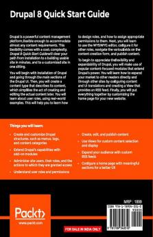 Drupal 8 Quick Start Guide