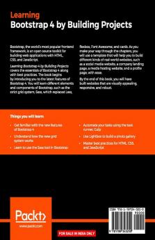 Learning Bootstrap 4 by Building Projects