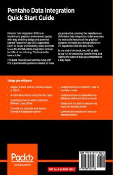 Pentaho Data Integration Quick Start Guide