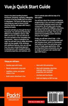 Vue.js Quick Start Guide