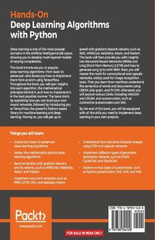 Hands-On Deep Learning Algorithms with Python