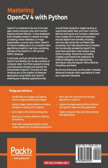 Mastering OpenCV 4 with Python