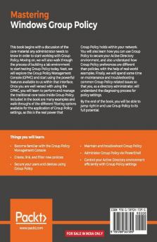 Mastering Windows Group Policy