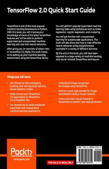 TensorFlow 2.0 Quick Start Guide