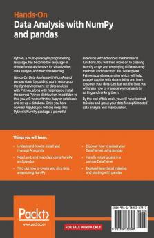 Hands-On Data Analysis with NumPy and Pandas