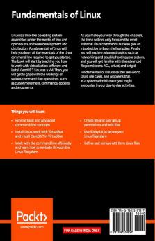 Fundamentals of Linux.