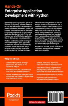 Hands-On Enterprise Application Development with Python