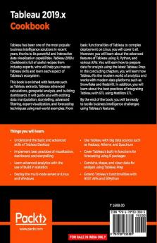 Tableau 2019.x Cookbook