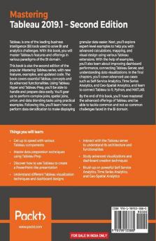 Mastering Tableau 2019.1 - Second Edition