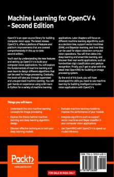 Machine Learning for OpenCV 4- Second Edition