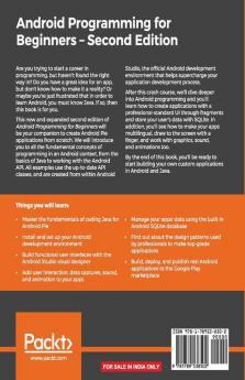 Android Programming for Beginners - Second Edition