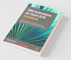 VBA Automation for Excel 2019 Cookbook