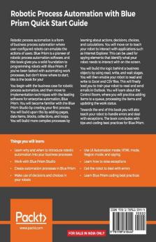 Robotic Process Automation with Blue Prism Quick Start Guide