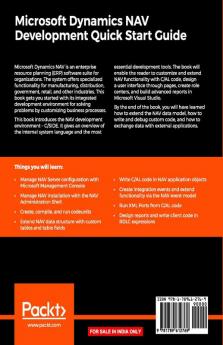 Microsoft Dynamics NAV Development Quick Start Guide