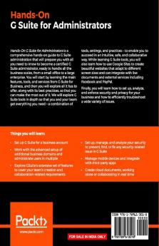 Hands-On G Suite for Administrators