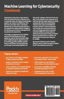 Machine Learning for Cybersecurity Cookbook