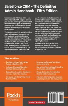 Salesforce CRM - The Definitive Admin Handbook - Fifth Edition