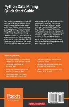Python Data Mining Quick Start Guide