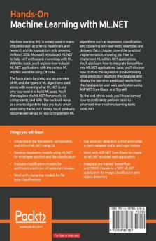 Hands-On Machine Learning with ML.NET