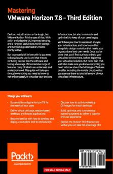 Mastering VMware Horizon 7.8 - Third Edition
