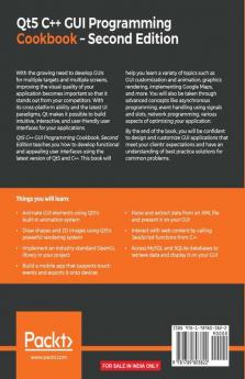 Qt5 C++ GUI Programming Cookbook Second Edition