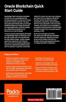 Oracle Blockchain Quick Start Guide