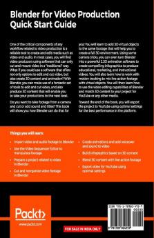 Blender for Video Production Quick Start Guide