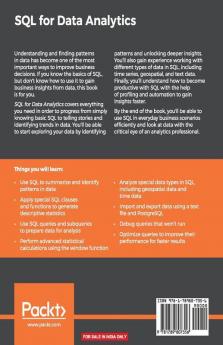 SQL for Data Analytics