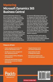 Mastering Microsoft Dynamics 365 Business Central