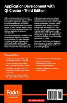 Application Development with Qt Creator-Third Edition
